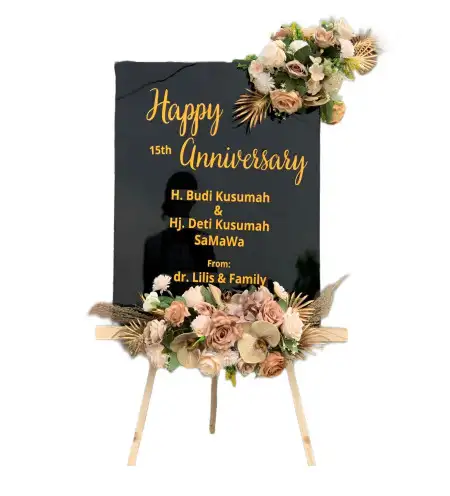 Papan Bunga Akrilik Dragan